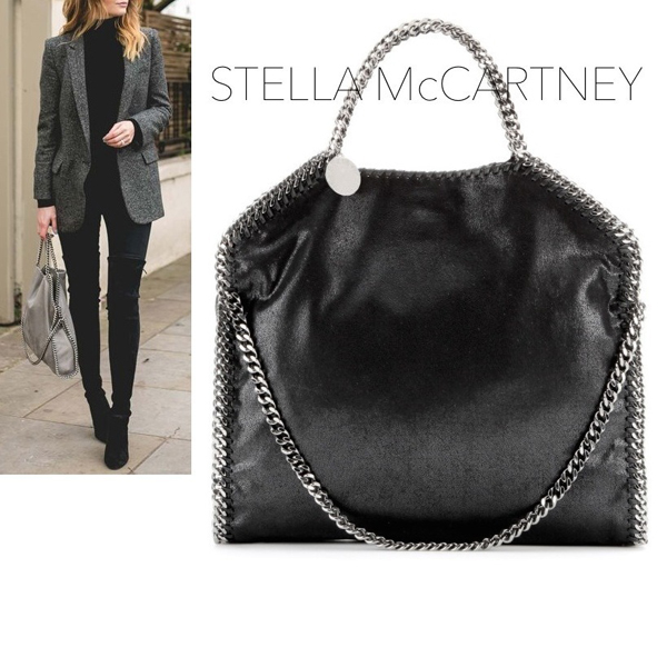 Stella McCartney トートバッグファラベラ コピー スモール BLACK 234387 W9132 1000 ステラマッカートニーバッグ 